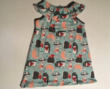 Load image into Gallery viewer, 2-3T Cartoon Animal Hearts Dress