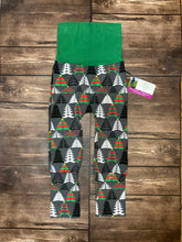 Load image into Gallery viewer, CLEARANCE 9mo-3T Christmas Tree Mustache Maxaloones