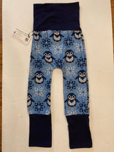 Load image into Gallery viewer, CLEARANCE 9mo-3T Penguin Faux Knit Double Brushed Polyester Maxaloones