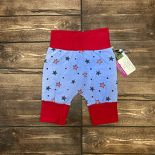 Load image into Gallery viewer, 9mo-3T Red, White, and Blue Stars Maxaloones Shorts