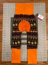 Load image into Gallery viewer, CLEARANCE 9mo-3T Halloween Bats, Pumpkins, Witches, and Moons Maxaloones