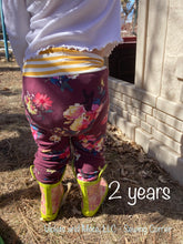 Load image into Gallery viewer, CLEARANCE 9mo-3T Bees Rainbows Flowers Clouds Maxaloones Shorts