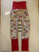 Load image into Gallery viewer, CLEARANCE Traffic Cars Trucks Trains Ambulance Pockets Cotton Spandex Maxaloones