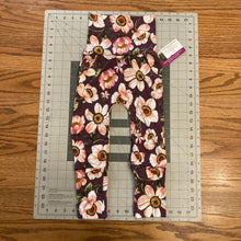 Load image into Gallery viewer, CLEARANCE 9mo-3T Floral on Wine DBP Soft Maxaloones