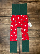 Load image into Gallery viewer, CLEARANCE 9mo-3T Snowman on Red Maxaloones