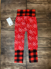 Load image into Gallery viewer, CLEARANCE 9mo-3T Snowflake Buffalo Plaid Maxaloones