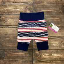 Load image into Gallery viewer, 9mo-3T Red, White, and Blue Striped Maxaloones Shorts
