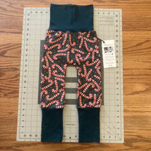 Load image into Gallery viewer, CLEARANCE 9mo-3T Candy Canes Christmas Maxaloones