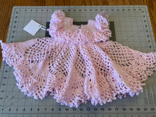 Load image into Gallery viewer, Crochet Baby Dress 3-6 months
