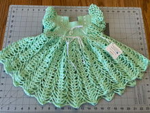 Load image into Gallery viewer, Crochet Baby Dress 3-6 months
