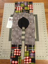 Load image into Gallery viewer, CLEARANCE 9mo-3T Spider Webs Plaid Maxaloones
