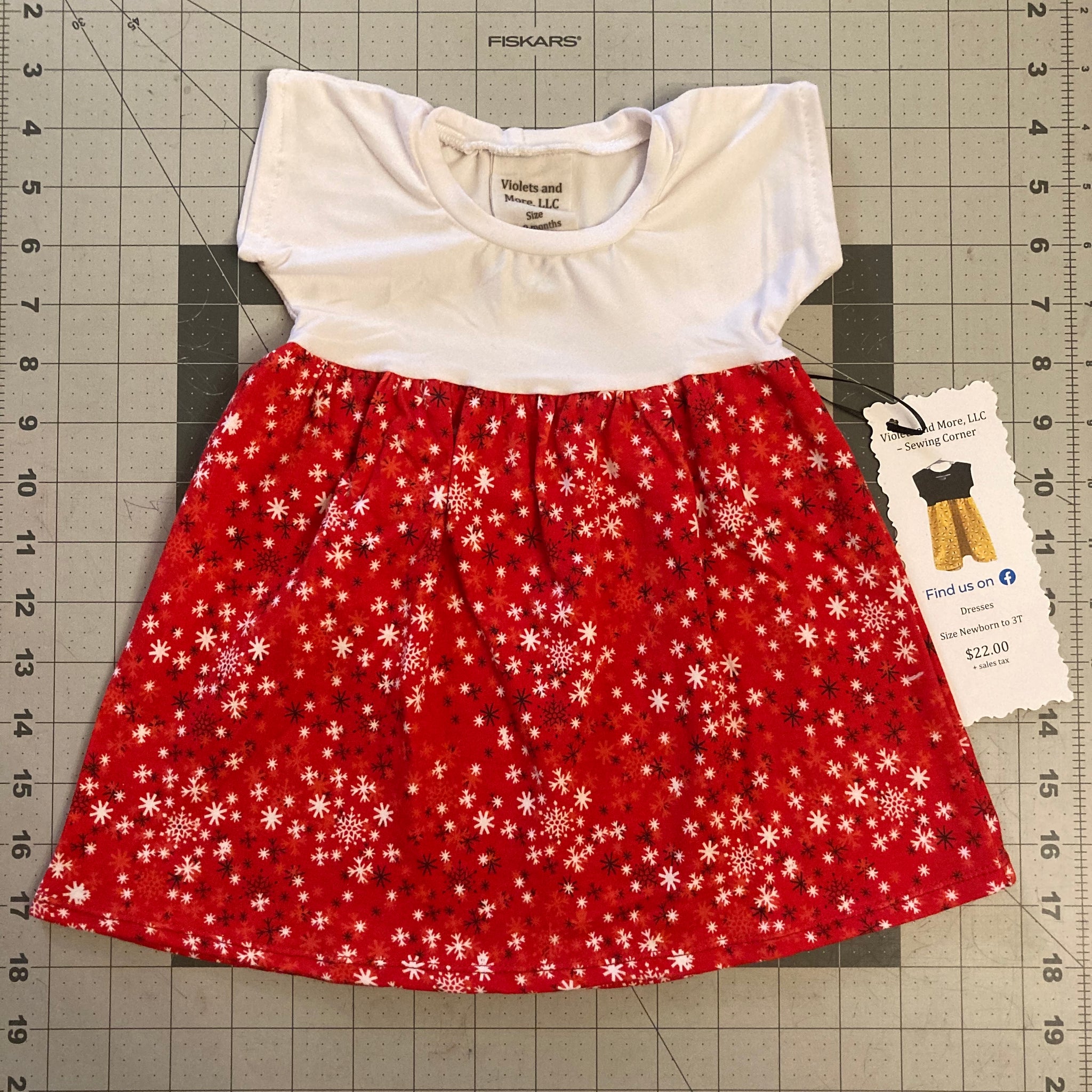 Clearance 6-9 Months Red Snowflake Dolman Dress 6-9 Months Clearance 6-9 Months Red Snowflake Dolman Dress 6-9 Months