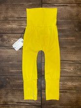 Load image into Gallery viewer, CLEARANCE 9mo-3T Yellow Cotton Spandex Maxaloones
